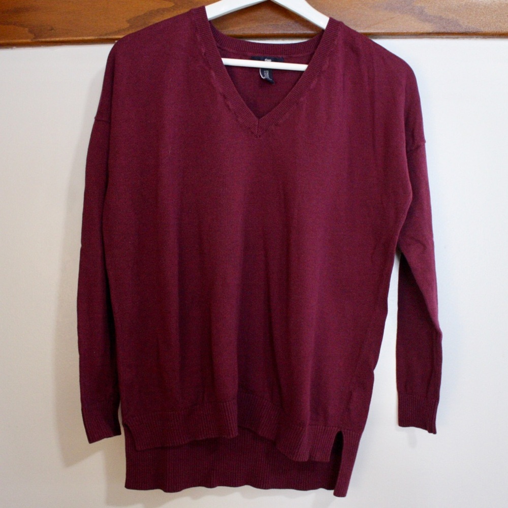 Gap Maroon sweater pullover